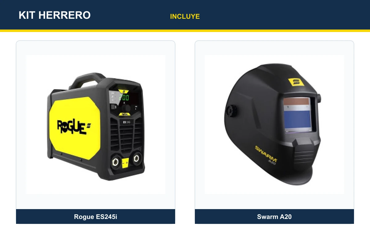 Kit Herrero Rogue ES245i + Swarm A20